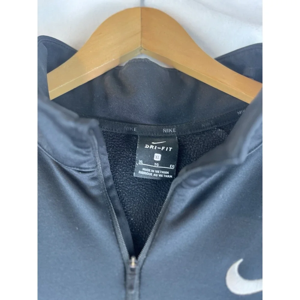 Nike Men's Therma 1/4 Zip‎ Training Top XL Style Black Sweatshirt 860497